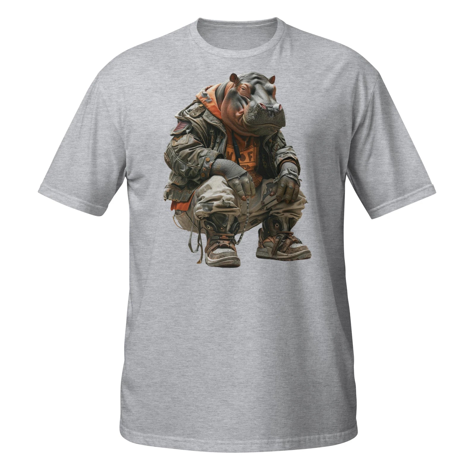 Hip Hop Hippie Hipster Hippo Unisex T-Shirt | Street Style Graphic Tee