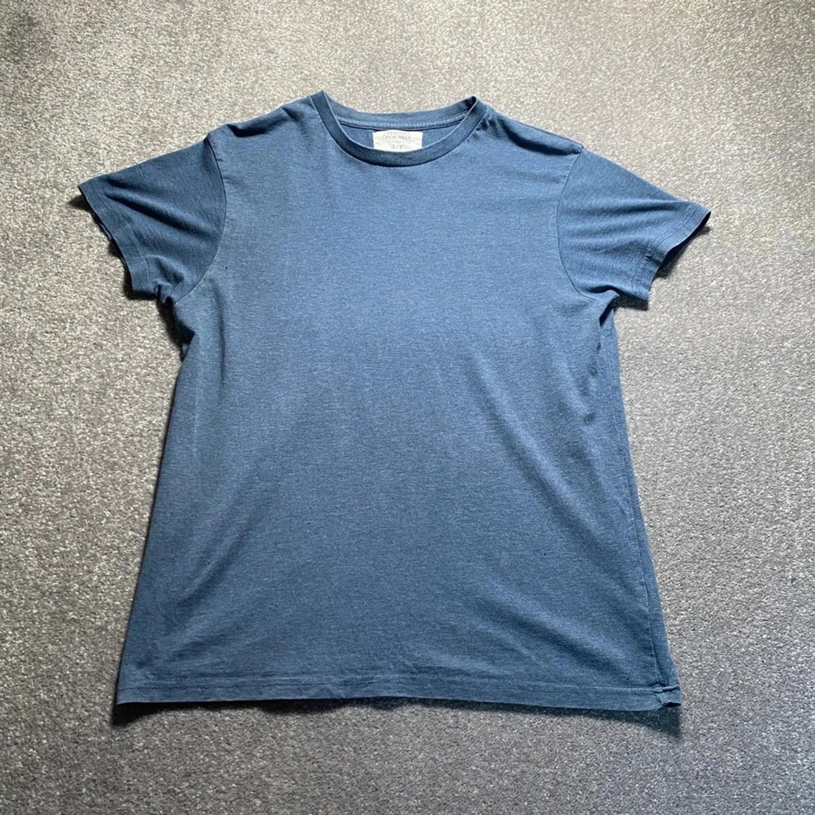 Urban Heritage T-Shirt Men's Small Blue Everyday Crew Neck Casual