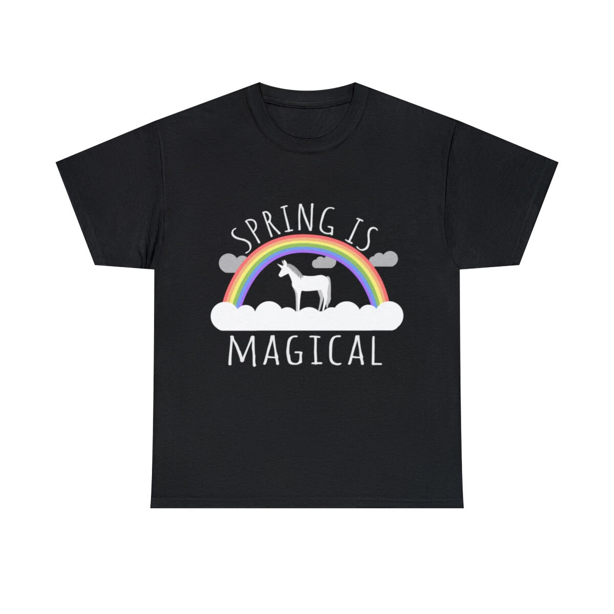 Spring Is Magical Graphic Tee Shirt, S-5XL