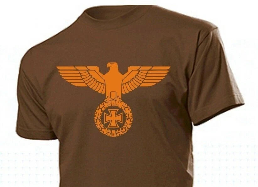 T-Shirt Imperial Eagle With Iron Cross Eagle W Cross Size S-XXL