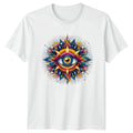 All Seeing Eye Mandala T-Shirt Spiritual Magic Celestial Tee