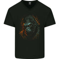A Mean Gorilla Mens V-Neck Cotton T-Shirt