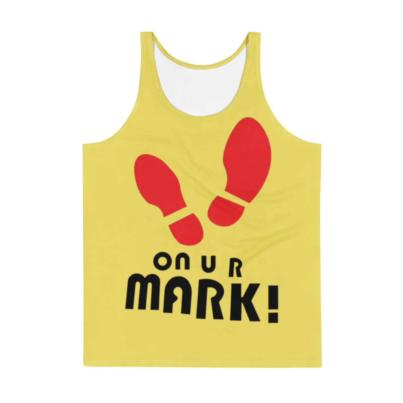 Ryuji Sakamoto “On Ur Mark!” Tank Top