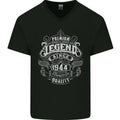 Premium Legend 82nd Birthday 1944 Mens V-Neck Cotton T-Shirt