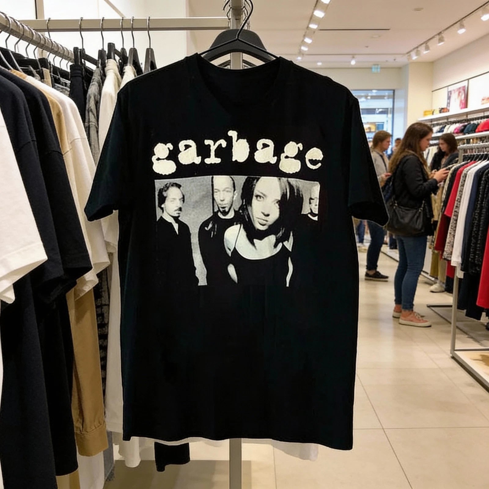 Garbage Band Concert Tour Unisex Cotton Shirt All Size S-5XL
