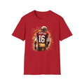 Joe Montana 16 Football Jersey T-Shirt | Vintage 49ers Fan Tee