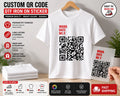 Personalised Wana Date Me Custom QR Code DTF Iron On Transfer Dating Gift