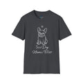 French Bulldog "Soul Dog" Sketch T-Shirt | Custom Name Text Personalized