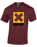 IRRITANT MENS T SHIRT FUNNY JOKE DESIGN GIFT FOR DAD HUSBAND BROTHER PRESENT