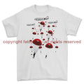 Poppy Chutes 'We Will Remember Them' Printed T-Shirt