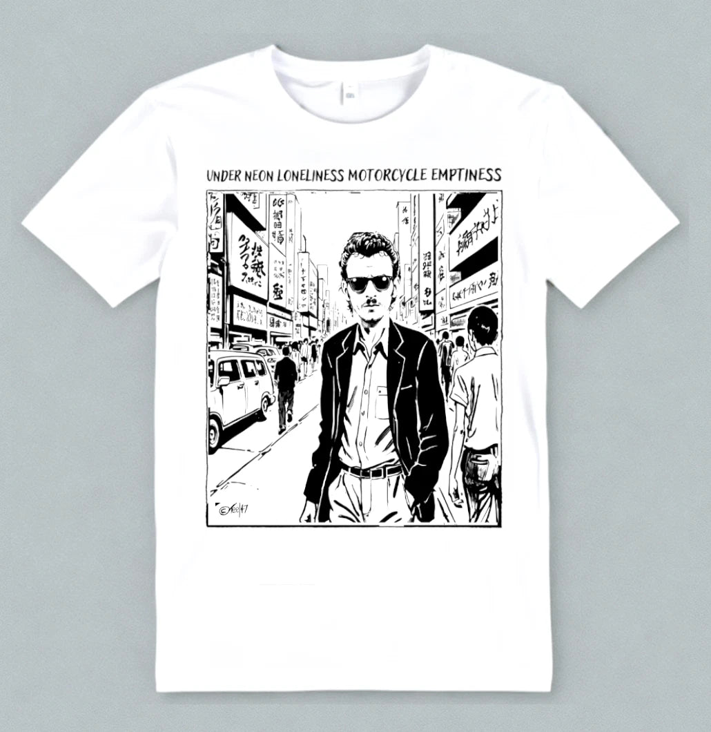 Manic Street Preachers Motorcycle Emptiness T-shirt manics band tee