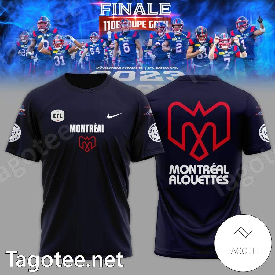 Alouettes De Montréal T-shirt For Men All Over Print 3D Tee For Gifts VA753