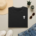 100% Cotton Simple Christian Cross Unisex Softstyle T-Shirt