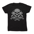 GNR - short sleeves Black T-Shirt made of fresh breathable polyester - Music Tee