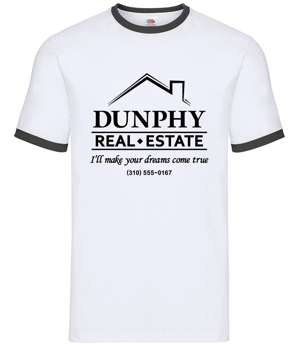 Dunphy Real Estate - Mens Ringer - Funny TV Modern Family Phil funny