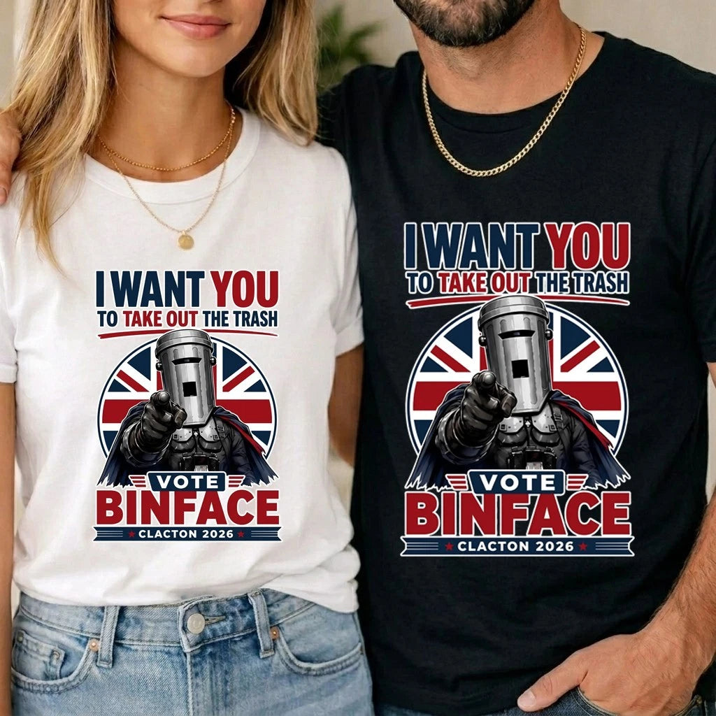 Vote Count Binface Unisex T-Shirt Clacton By-Election UK Political Mens Kids Tee