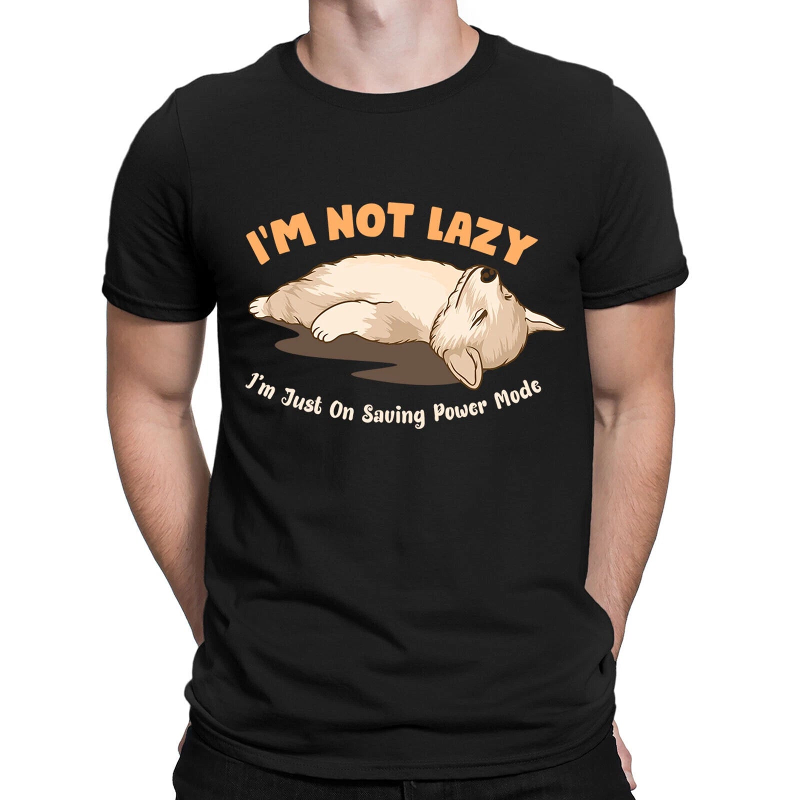 Im Not Lazy Animal Funny Humor Mens Womens T-Shirts Tee Top #BAL