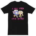 A NYC love story unisex premium heavyweight tee