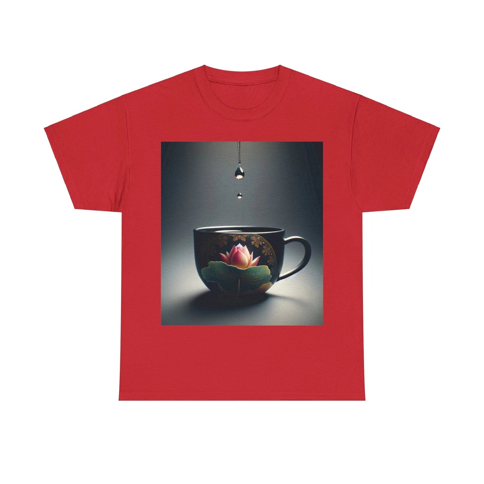 Heavy cotton t shirt custom art design