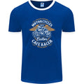 Biker Custom Cafe Racer Motorcycle Mens Ringer T-Shirt FotL