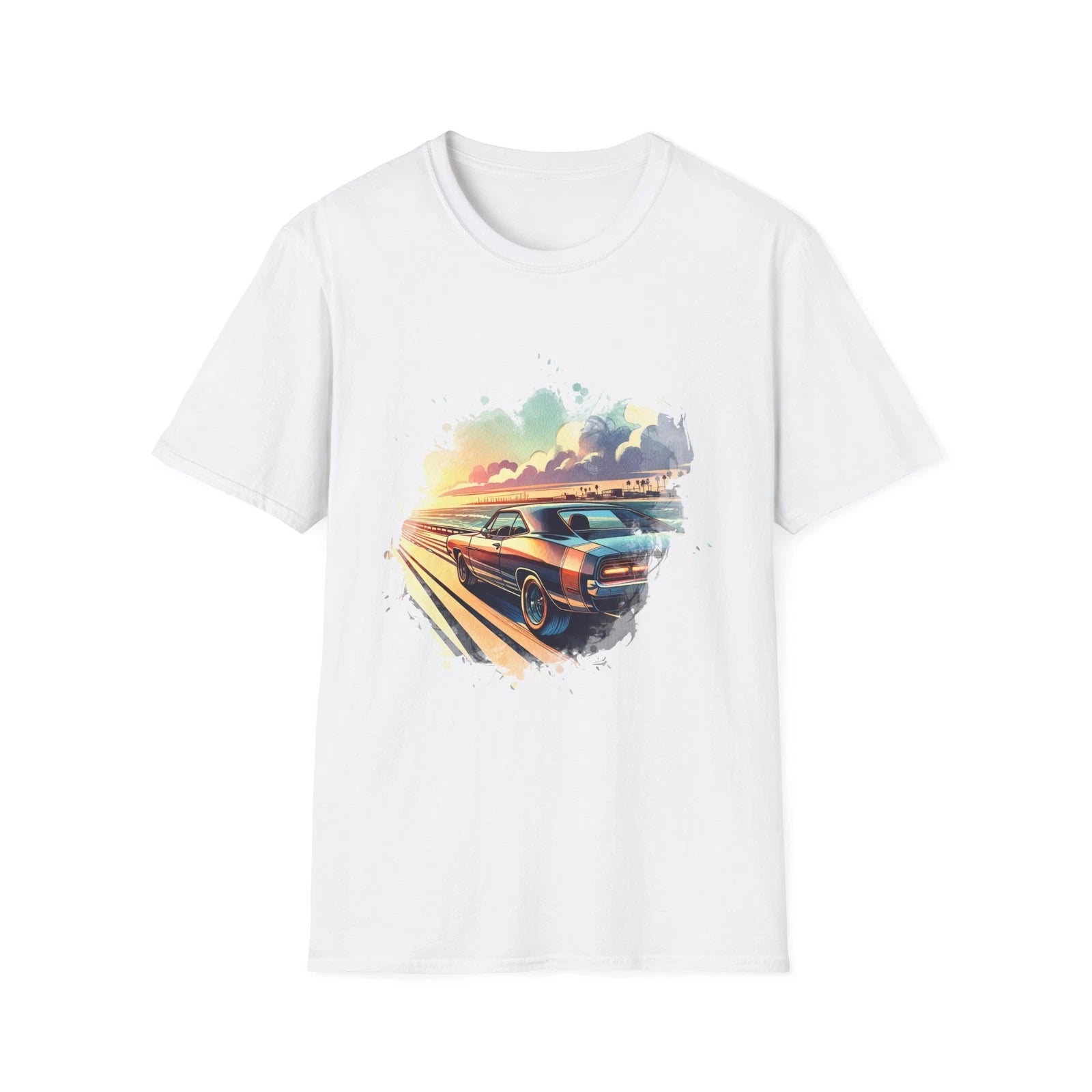 Retro Car Graphic Unisex T-Shirt, Vintage Car Tee, Cool Summer Shirt, Gift for
