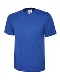 Unisex Adult Classic T-shirts Plain 100% Cotton UNEEK UC301 Royal Blue 2XL (GH25