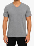 Levi's Men's Heather Gray V-Neck T-Shirt Size M Regular Cotton Jersey
