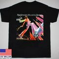 Rod Stewart Atlantic Crossing Album Black Cotton T Shirt Full Size S-5XL Unisex