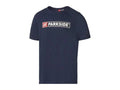 Mens Parkside Tools T-Shirt Fitted Style Navy Large Crew Neck Novelty Work