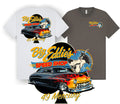 Big Eddie’s Speed Shop 49 Mercury Hot Rod T‑Shirt Retro Flame Design