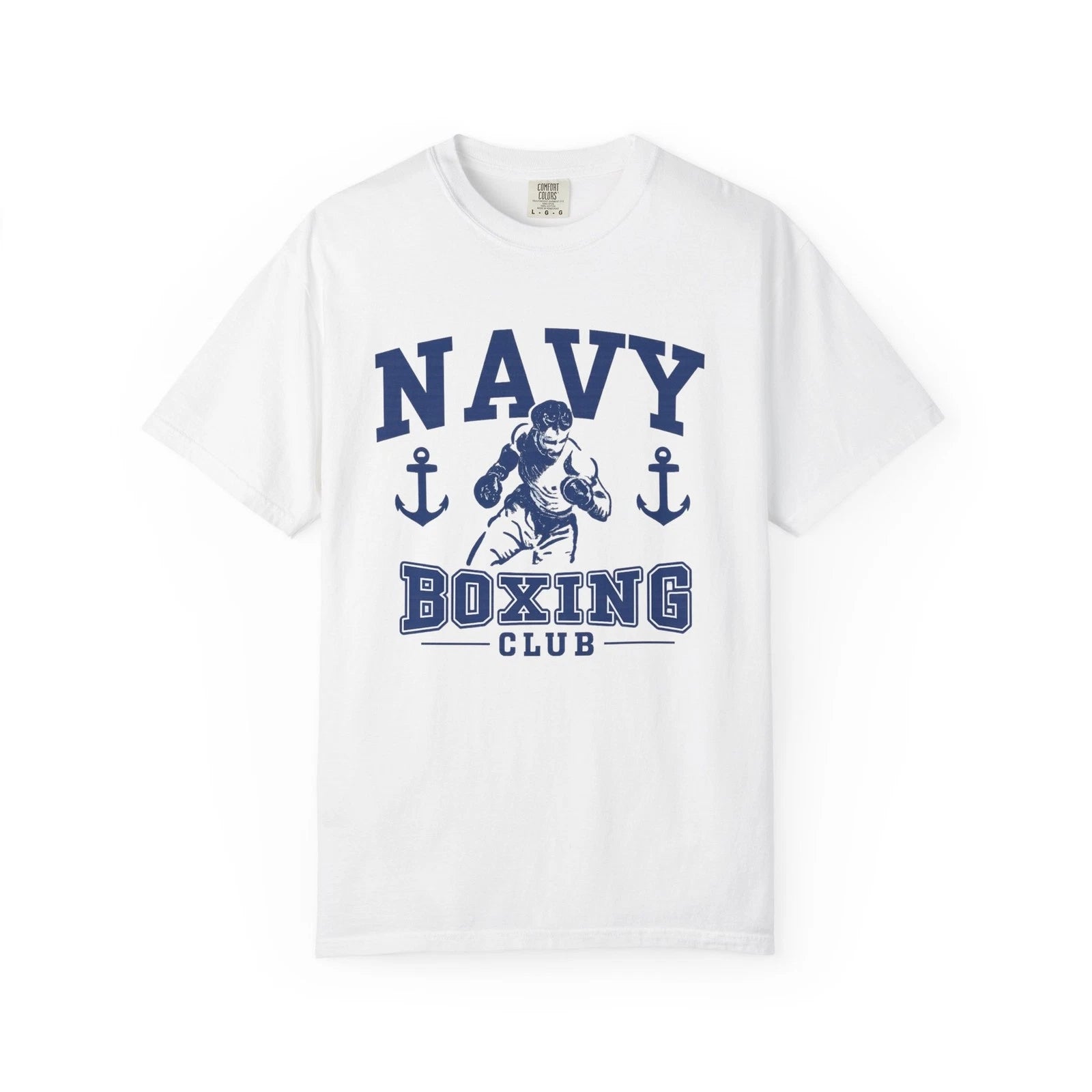 NAVY Boxing Club T-Shirt, US Navy, Boxing Tee Shirt Military Fight Men's Club