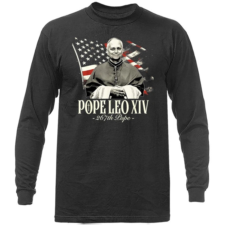 Pope Leo XIV Long Sleeve T-Shirt