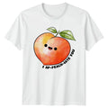 I Ap Peach Iate You T-Shirt Fruit Puns Food Humor Gift For Him And Her