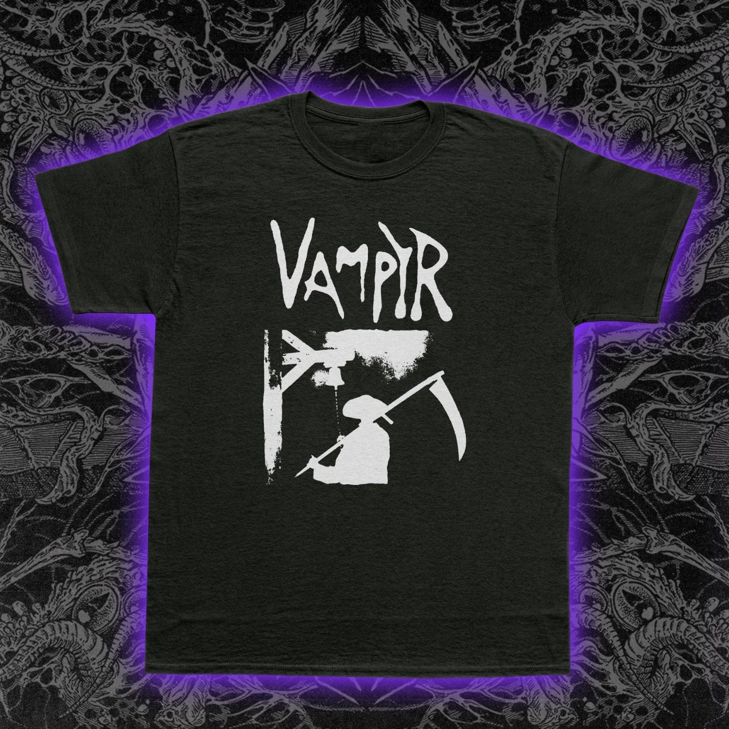 Vampyr 1932 T-Shirt Classic Horror Film Graphic Tee Dreyer Cult Cinema Unisex