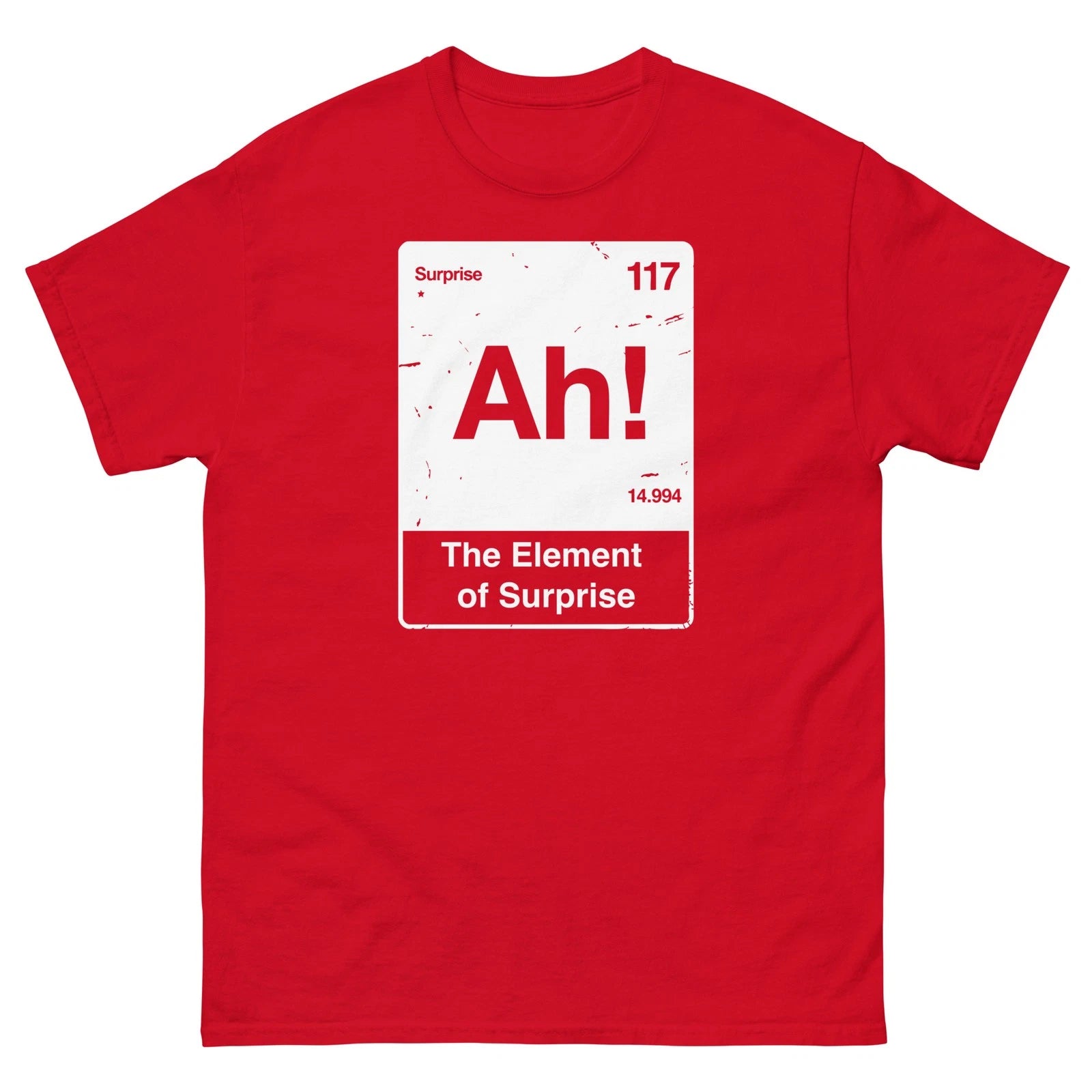 AH! The Element of Surprise Tee T Shirt PROJECT HAIL MARY