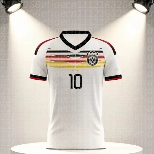 Germany Special Edition Training Shirt Mens Y2K Breathable Quick Dry