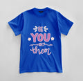 Custom Be You, Not Them Graphic T-shirt Design Unisex Jersey Short Sleeve Tee