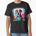Urban graffiti street art Dog Classic T-Shirt T-Shirt Made in US/AUS Size S-2XL