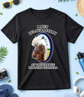 I Met Lil Sebastian Pawnee Harvest S.Sleeve White-Black Men/Women T Shirt K1046