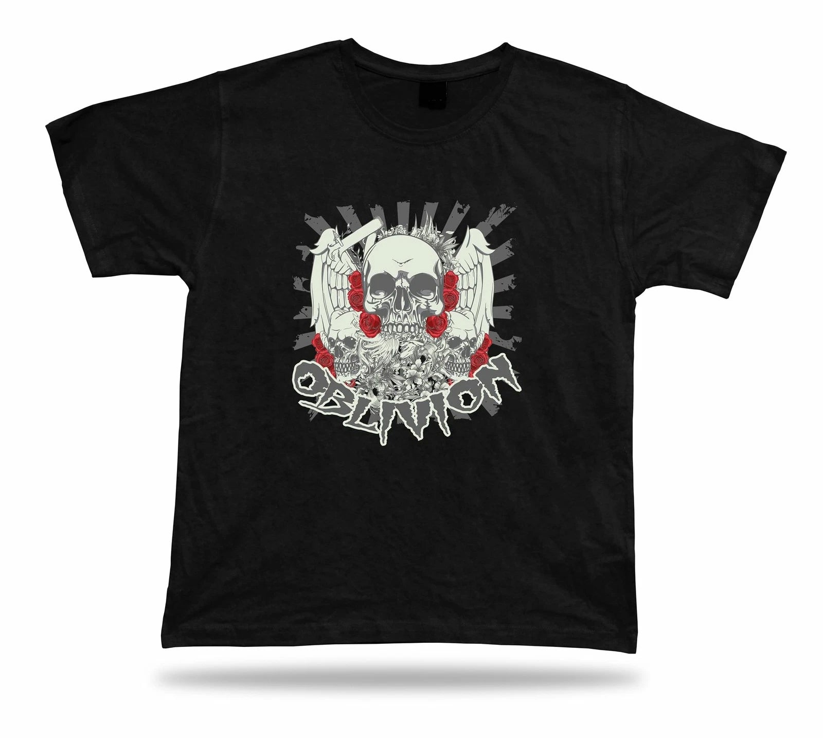 Oblivion Skeleton Skull Demon Evil  stylish t shirt modern design gift apparel