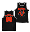 Biohazard band Urban Discipline basketball jersey All sizes XZ1378