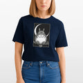 Studio Cat Ghibli Unisex T-Shirt Inspired Moon Totorro Anime Miyazaki