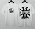 West Coast Chopper 2 Sides Graphic Black T-shirt