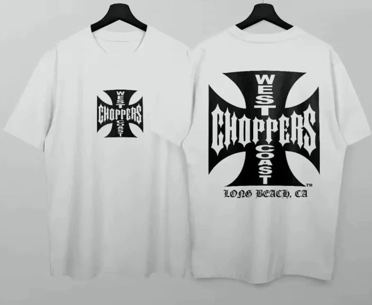 West Coast Chopper 2 Sides Graphic Black T-shirt