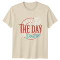 Have The Day You Deserve T-Shirt Skeleton Funny Slogan Quote Tee