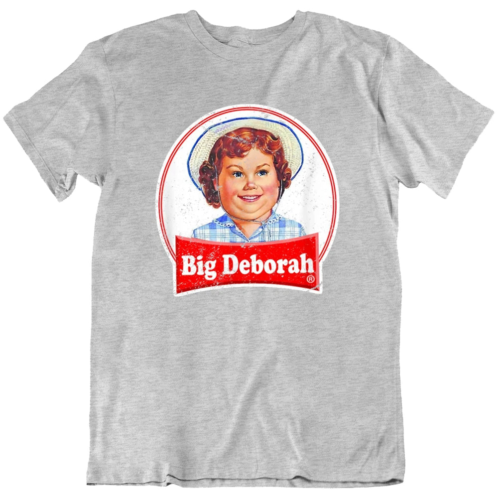 Big Deborah Parody Humor Vintage Retro Funny T-Shirt Tee Gift New