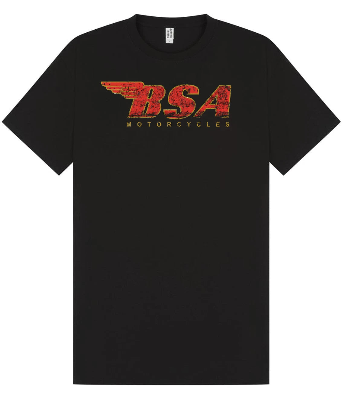 Classic BSA Weathered Design Biker T Shirt Vintage Style With a Great Look S-5XL