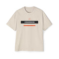 Men's Heavy Oversized Tee - THE COMMISSION