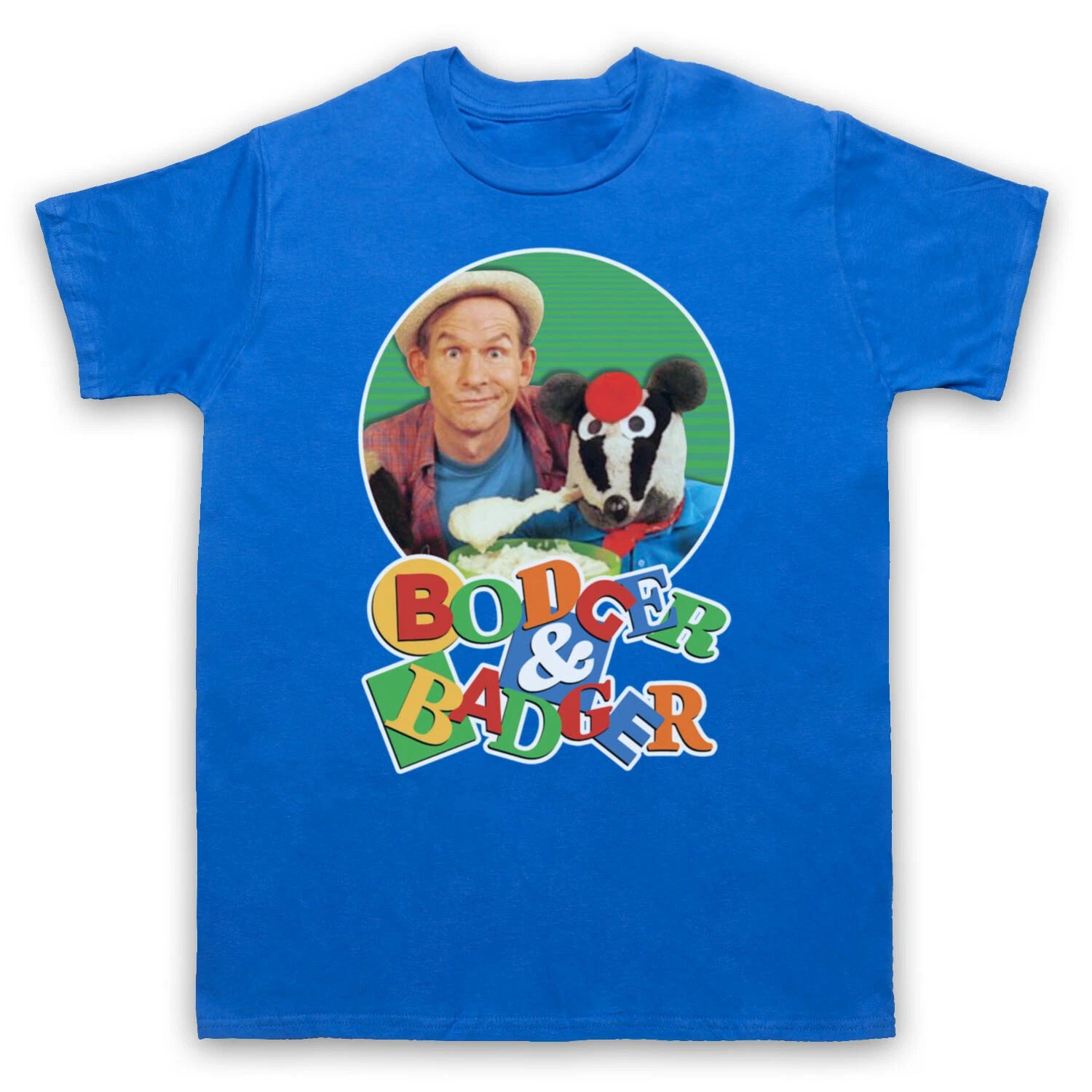 BODGER & BADGER KIDS TV SHOW 90'S CHILDRENS COMEDY MENS & WOMENS T-SHIRT