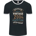 Premium Vintage 22nd Birthday 2004 Mens Ringer T-Shirt FotL
